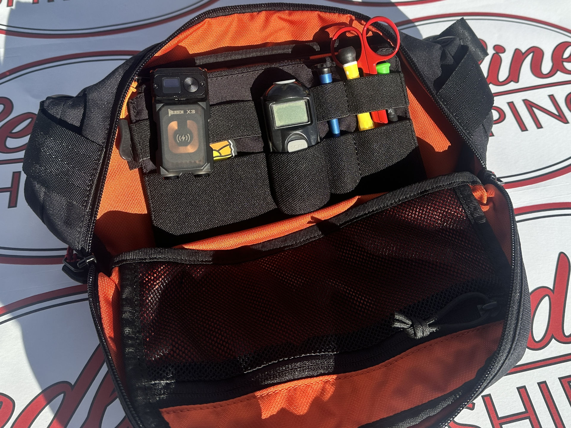 Redline Sling Bag Accessory Insert Panel - Image 3