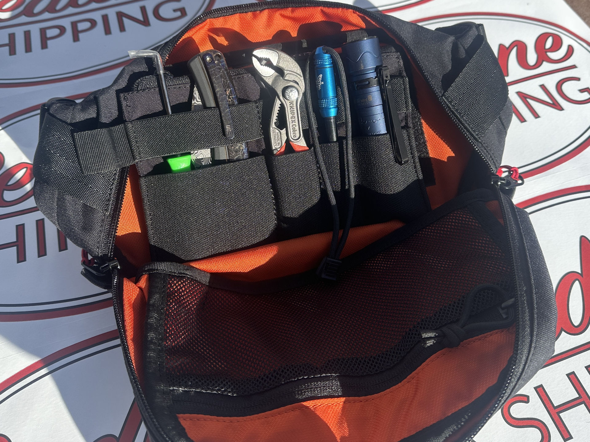 Redline Sling Bag Accessory Insert Panel - Image 4