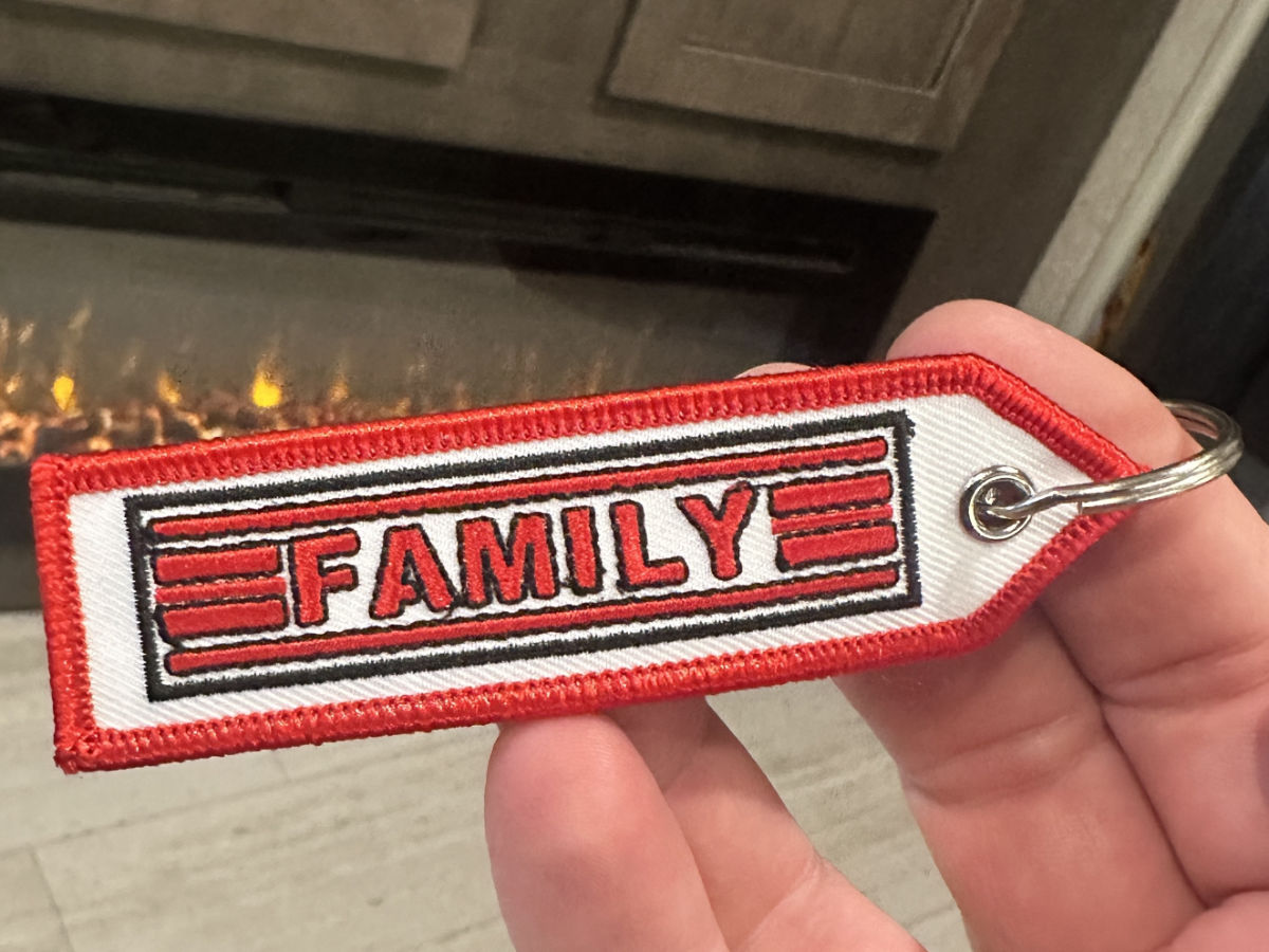 Redline Keychain - Family Keychain - Image 1